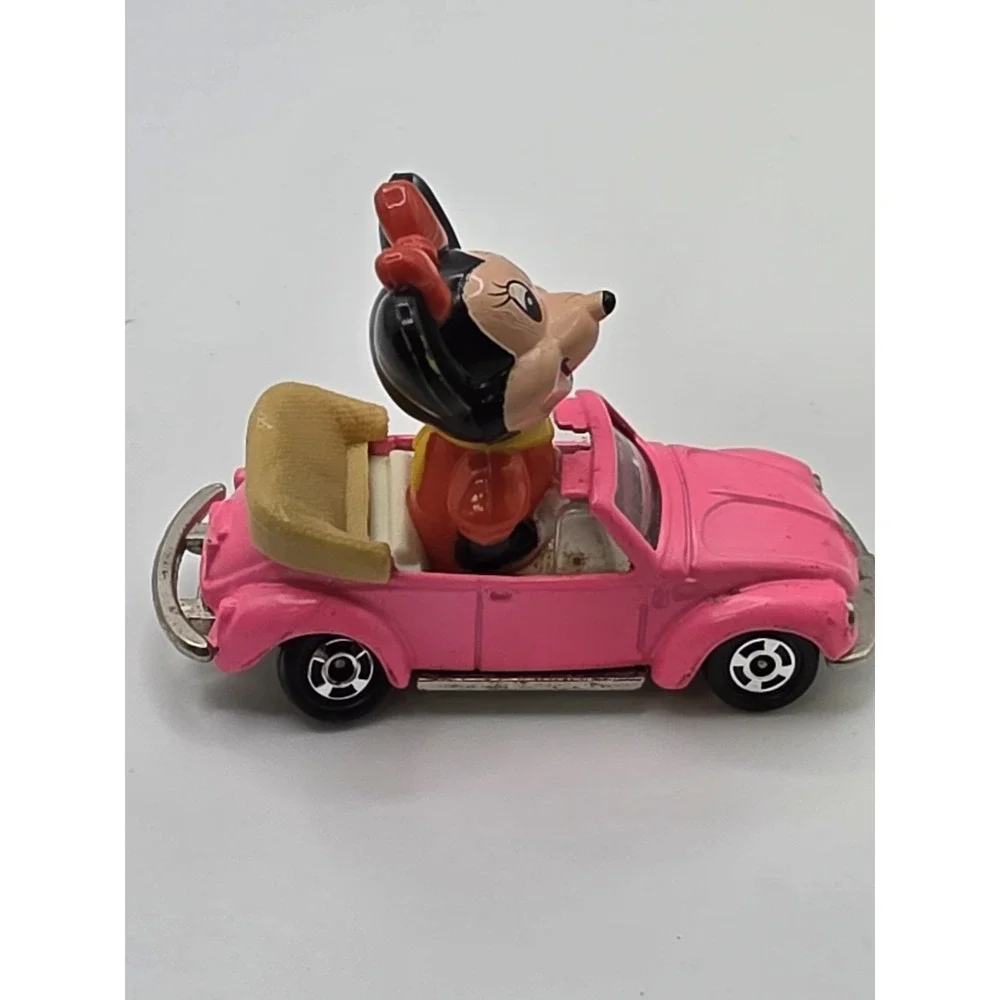 Tomy Walt Disney Minnie Mouse VW Beetle, Mickey Mouse Loader Truck